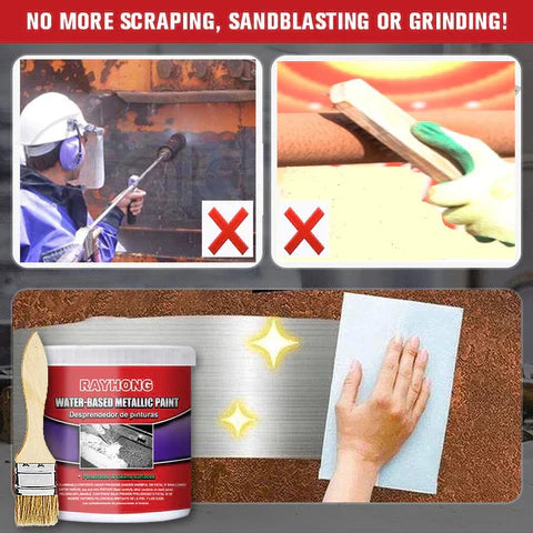Rust Remover Oxide Converter Water-Based | Steel & Iron | Long-Term Protection | IronSeal