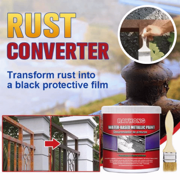 Rust Remover Oxide Converter Water-Based | Steel & Iron | Long-Term Protection | IronSeal
