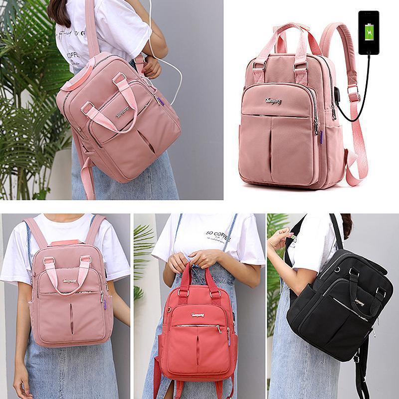 Rucksack mit USB-Ladefunktion | Wasserdicht | Vielfächerig | UrbanFlow