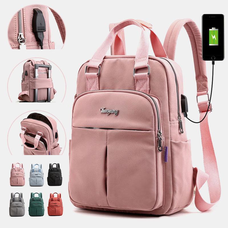 Rucksack mit USB-Ladefunktion | Wasserdicht | Vielfächerig | UrbanFlow
