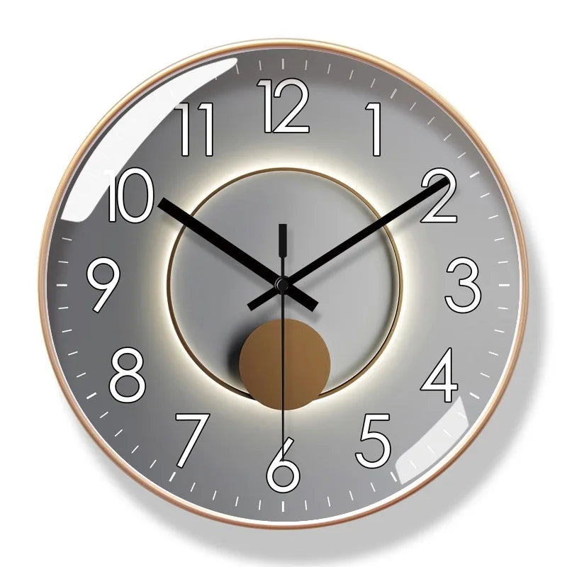 Nástěnné hodiny | Tichý hodinový strojek | Moderní design | SilentTime
