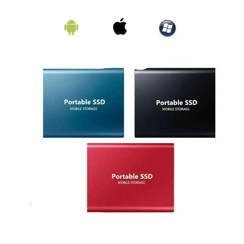 Externe SSD 128GB | Ultraschnelle Datenübertragung | Robustes Aluminiumgehäuse, kompakt und leicht für unterwegs 2