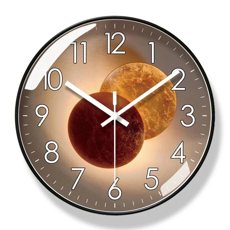 Nástěnné hodiny | Tichý hodinový strojek | Moderní design | SilentTime