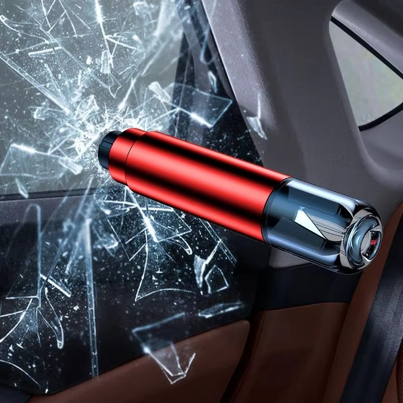 Auto-Notfallwerkzeug 2-in-1 Glasbrecher tragbar mit Gurtschneider 1