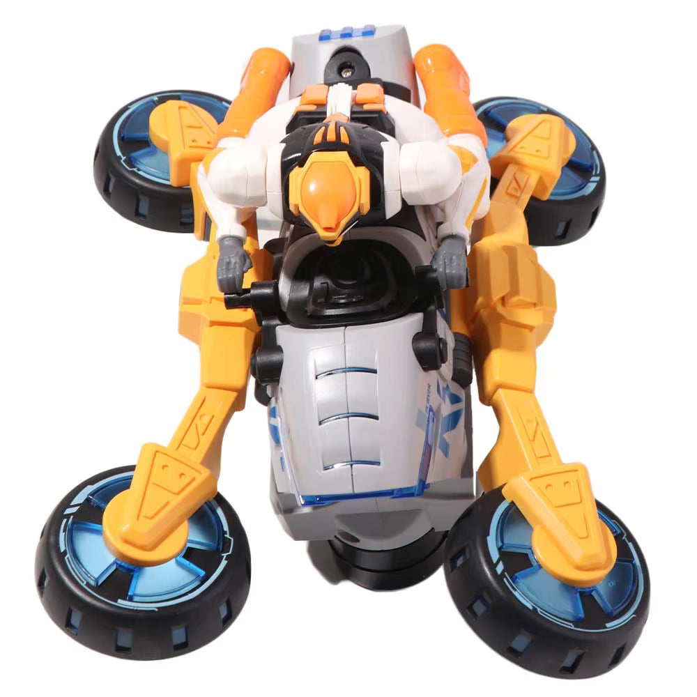 Moto acrobatica per bambini | con funzione di trasformazione | da moto a action figure | RoboMoto