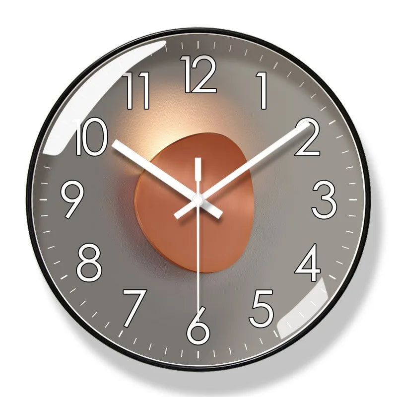 Nástěnné hodiny | Tichý hodinový strojek | Moderní design | SilentTime