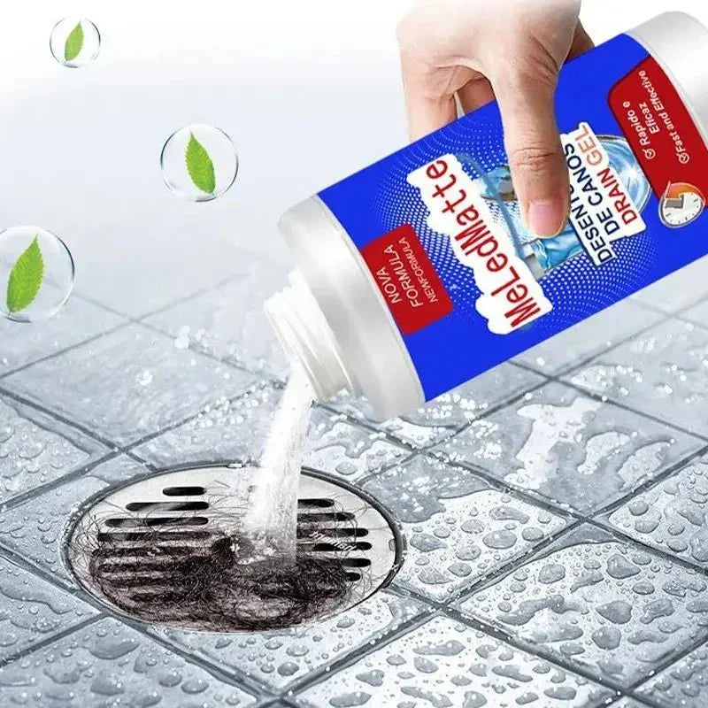 Čistič odpadů | Rozpouští tuk, vlasy a organické zbytky | do kuchyně, koupelny a WC | ClearFlow