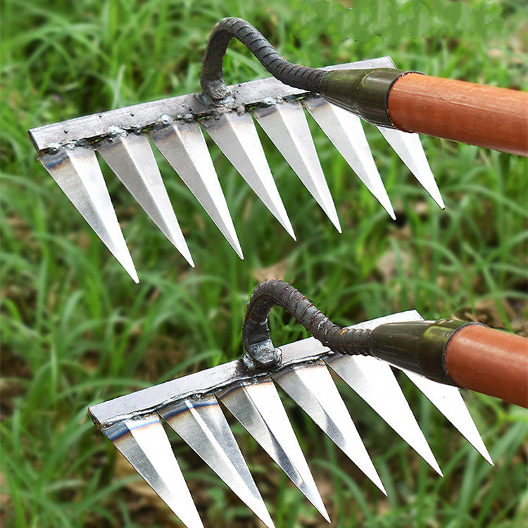 Tagliaerba in ferro | Rastrello in acciaio | Ammorbidimento del terreno e diserbo | IronTine