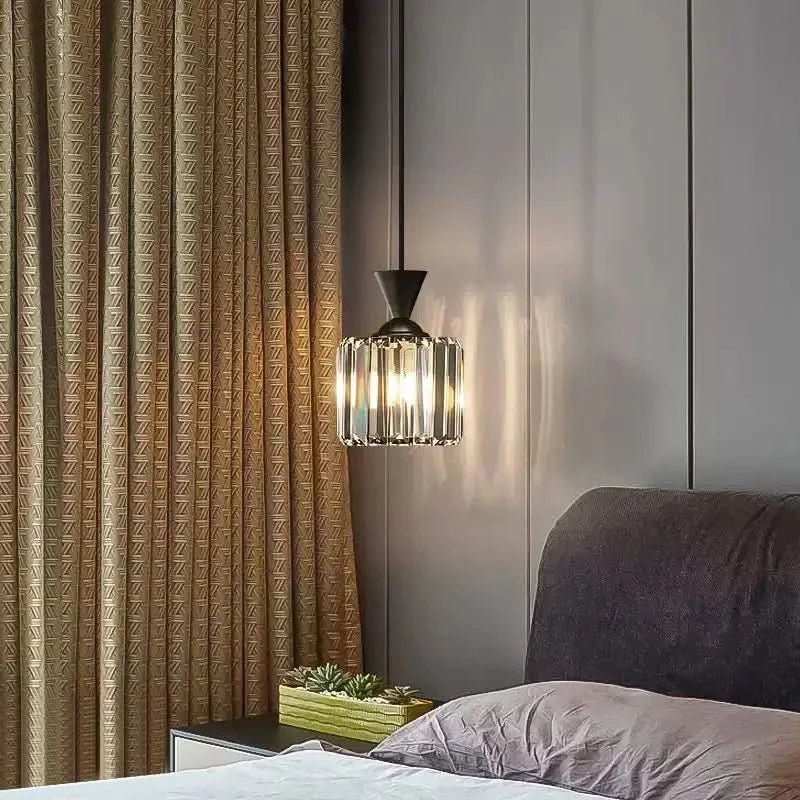 Kristall-Pendelleuchte Metallrahmen | Art-Déco-Design mit Kristallelementen | Verstellbare Aufhängehöhe für Esszimmer 4