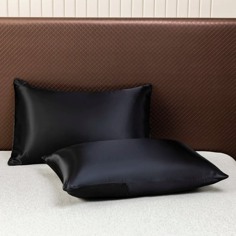 Satin-Bettwäsche-Set | Kühlende, leichte Oberfläche | Weiche Kissenbezüge | AirSatin