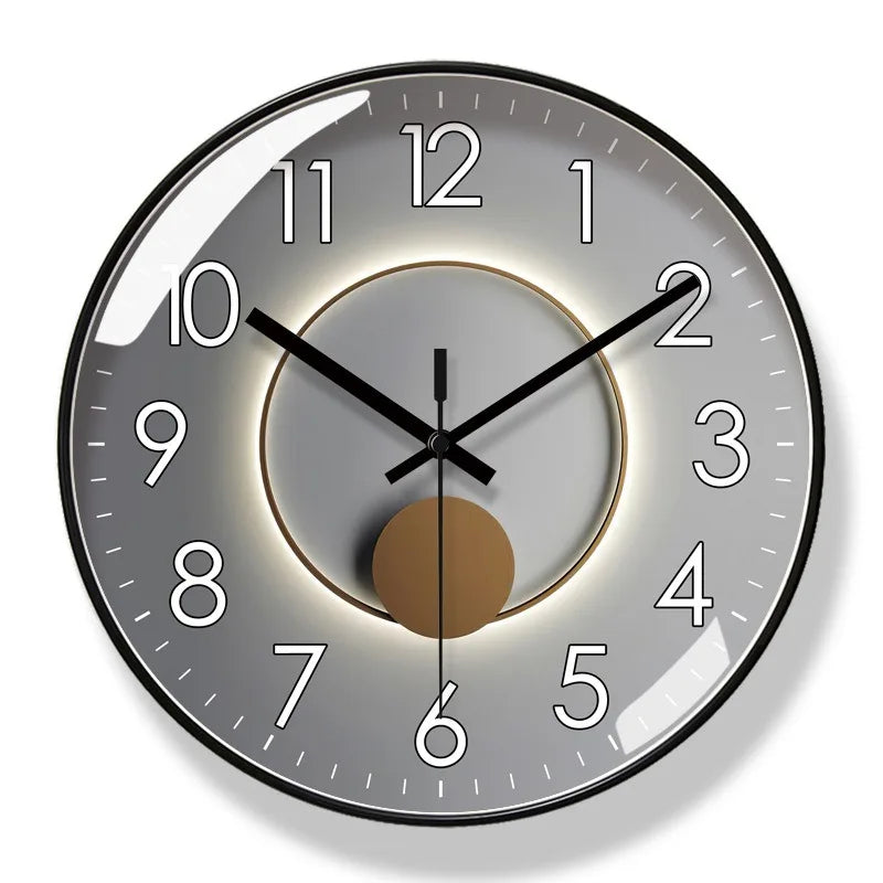 Nástěnné hodiny | Tichý hodinový strojek | Moderní design | SilentTime