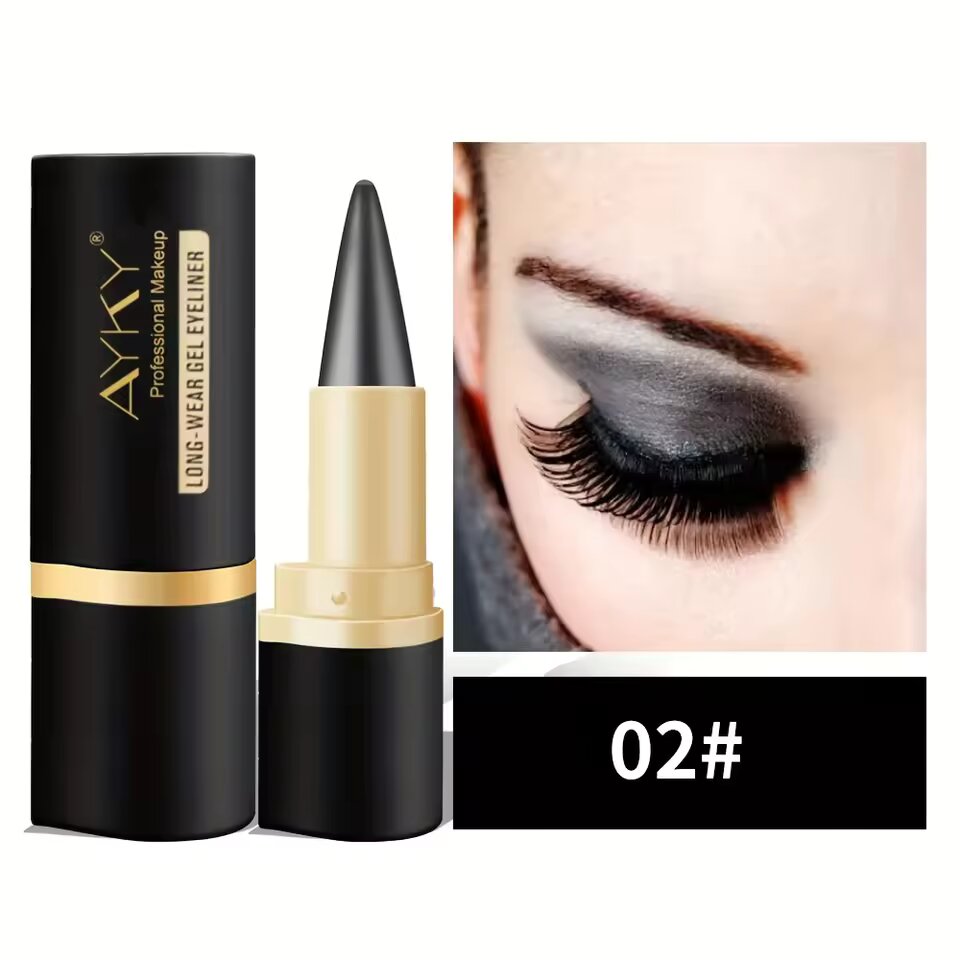 Eyeliner Wasserfest & Wischfest | Weiß, Dunkelgrau, Braun, Schwarz | Langanhaltend, Cremige Formel, Präzise Anwendung 6
