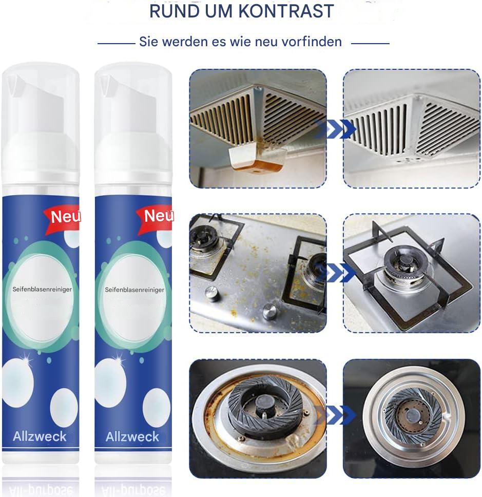 Schaumreiniger Küche | Fettlösend | Ohne Schrubben | Foamira