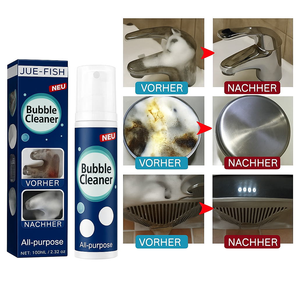 Schaumreiniger Küche | Fettlösend | Ohne Schrubben | Foamira