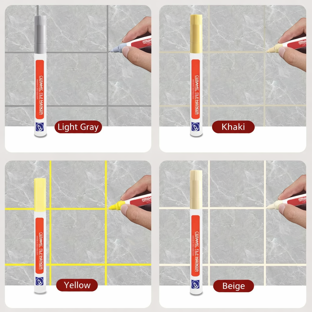 Schimmelschutz-Fugenstift | Wasserdicht | Schnell Trocknend | GroutSeal