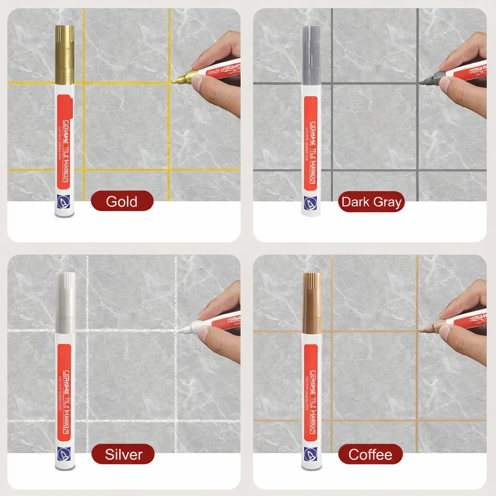 Schimmelschutz-Fugenstift | Wasserdicht | Schnell Trocknend | GroutSeal