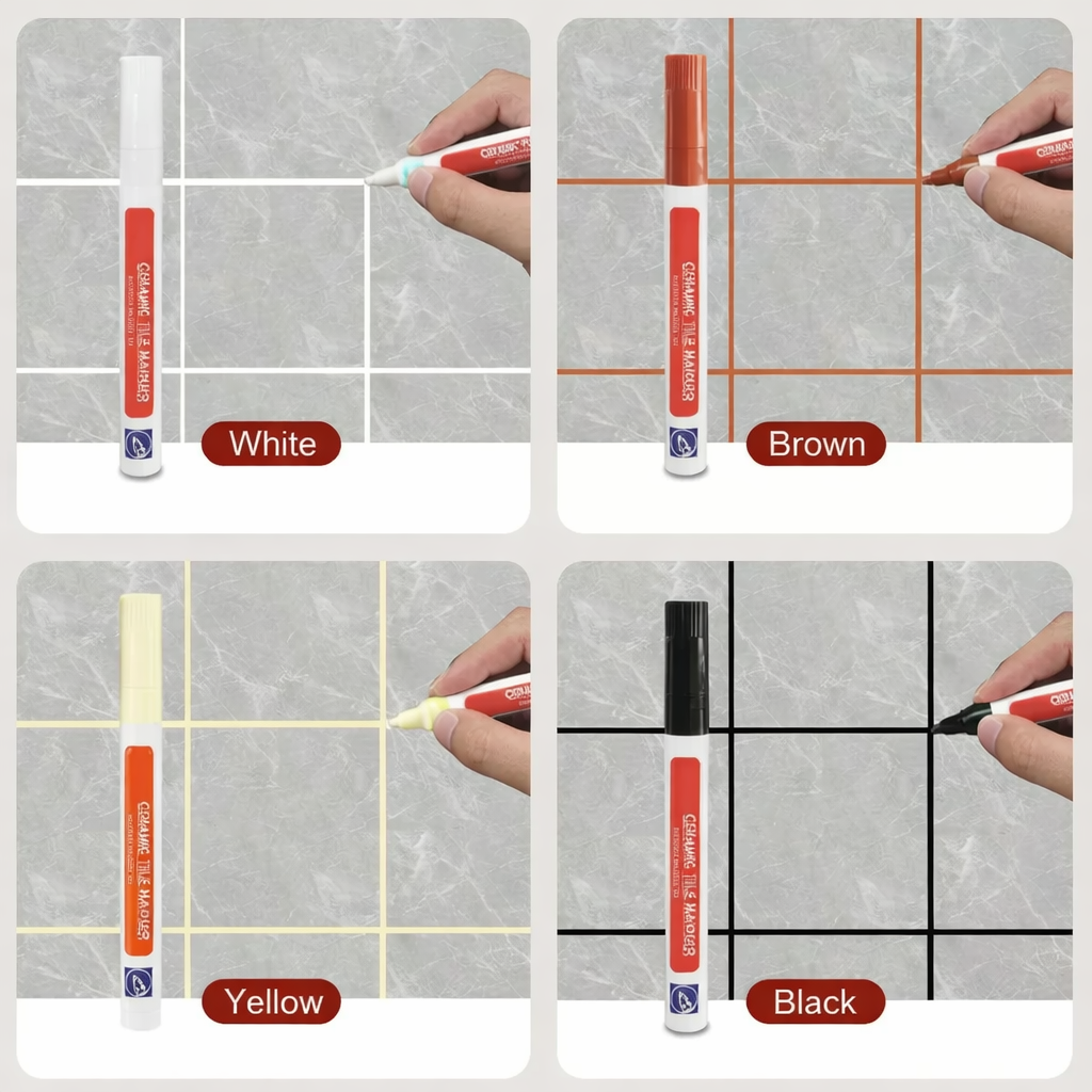 Schimmelschutz-Fugenstift | Wasserdicht | Schnell Trocknend | GroutSeal