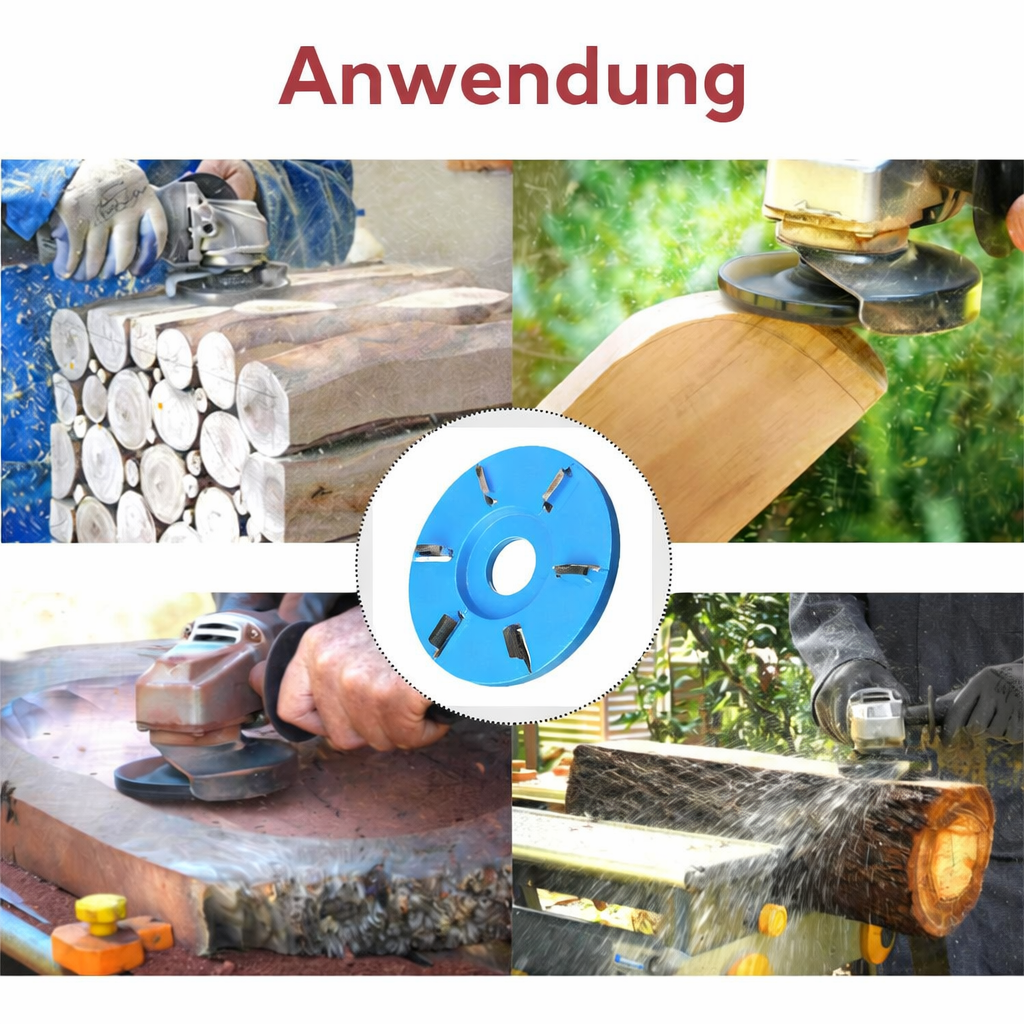 Schleifscheibe für Winkelschleifer | Schneller Abtrag saubere Form | CarveDisk