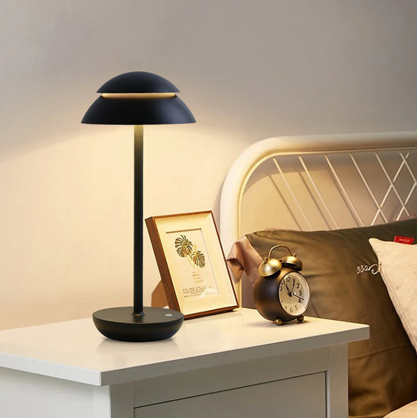 Stolní lampa | Design ve tvaru houby | Dotykové stmívání | LumaShroom