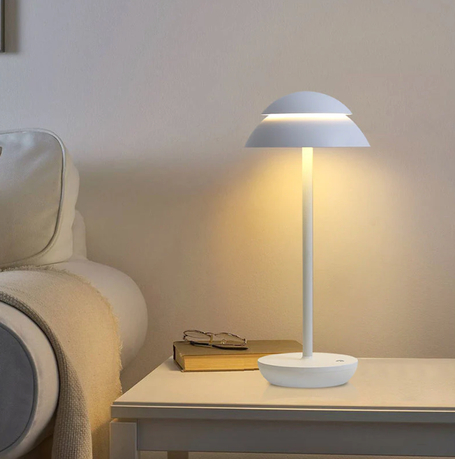 Stolní lampa | Design ve tvaru houby | Dotykové stmívání | LumaShroom