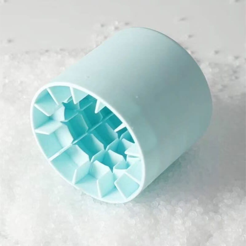 Přenosný výrobník silikonových ledových kostek | Potravinářský silikon a ABS | Frostcup