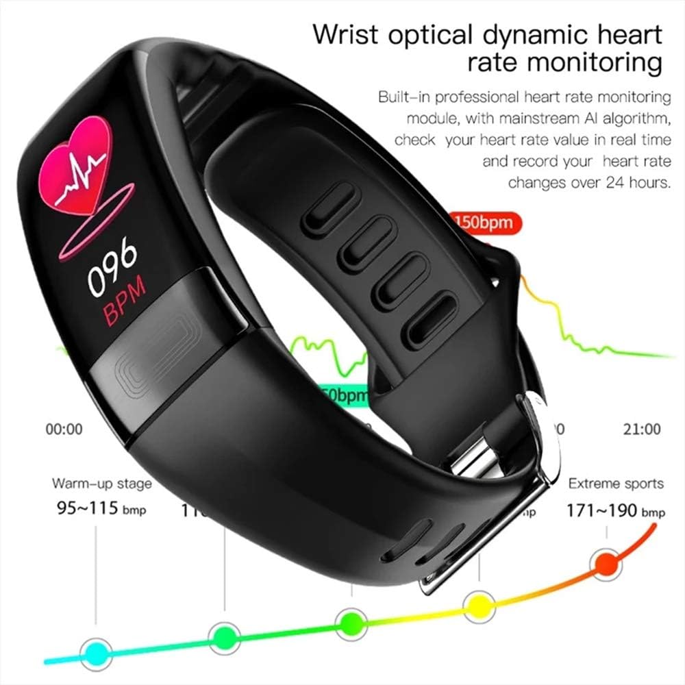 Smartwatch | Blutdruck- und EKG-Überwachung | Herzfrequenzmessung | VitalBand