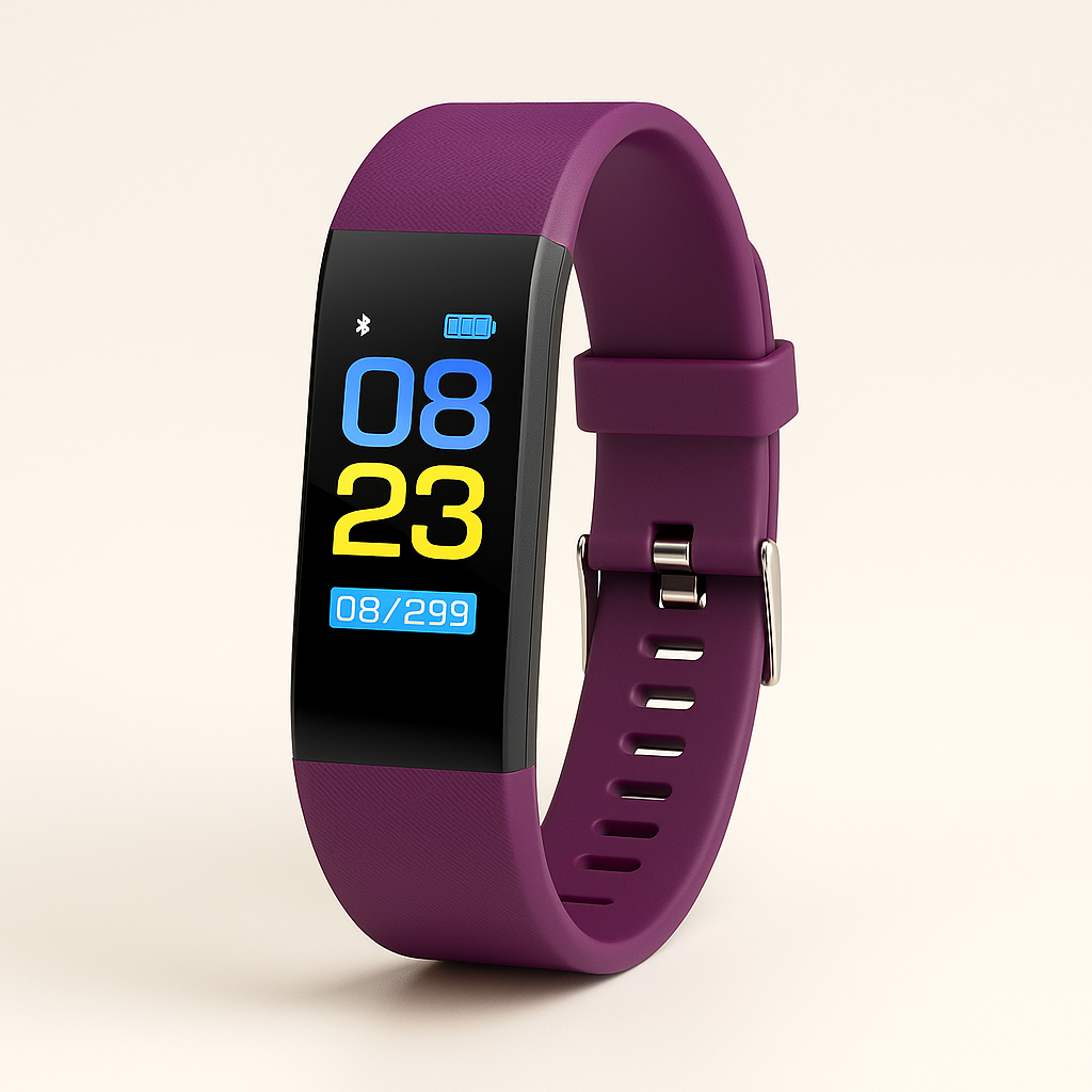 Smartwatch | Einfache Gesundheitsüberwachung | Herz- und Schlaf-Tracker | VitalBand