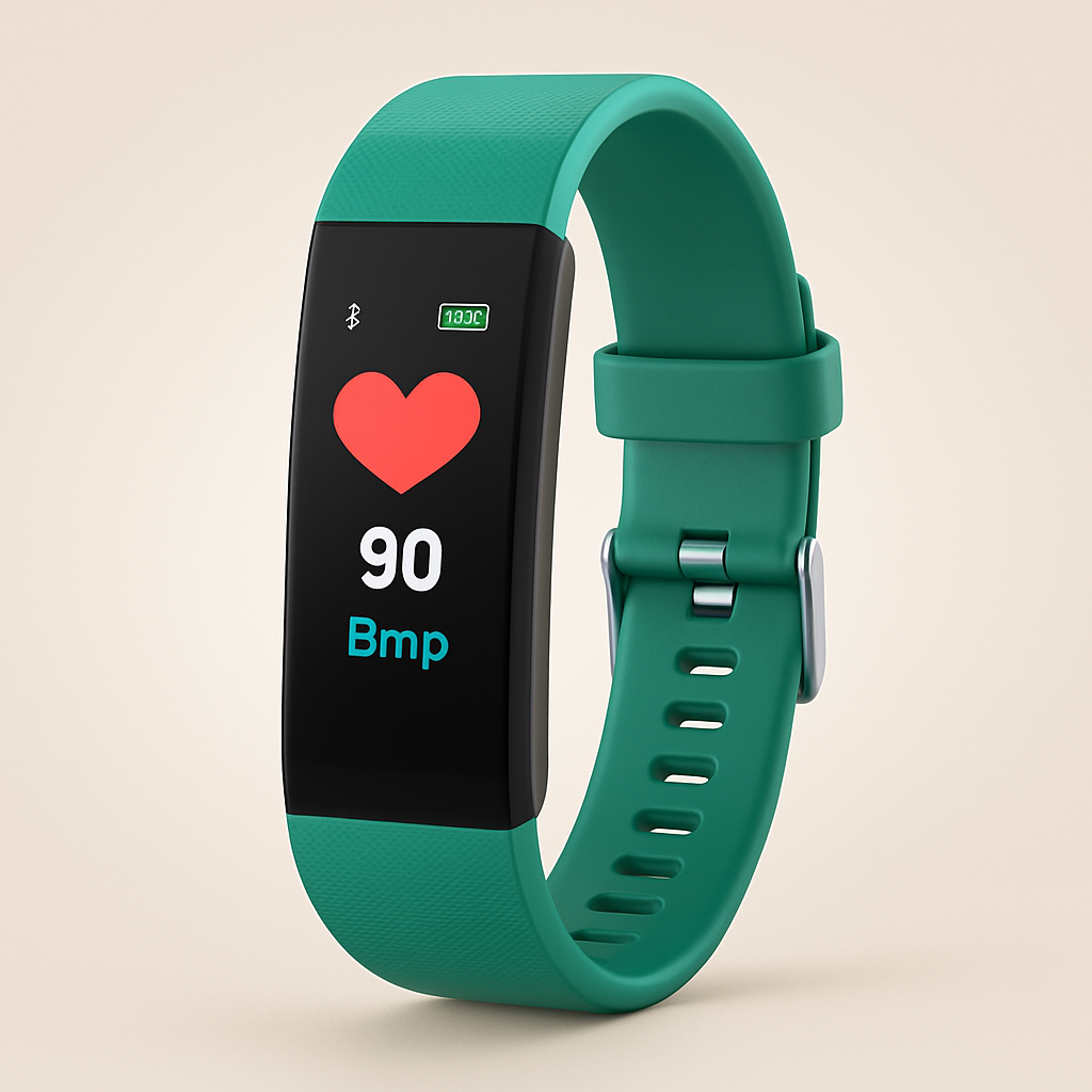 Smartwatch | Einfache Gesundheitsüberwachung | Herz- und Schlaf-Tracker | VitalBand
