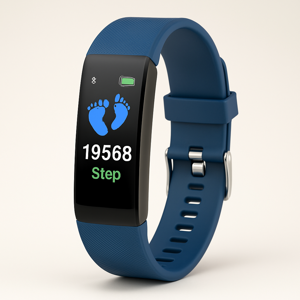 Smartwatch | Einfache Gesundheitsüberwachung | Herz- und Schlaf-Tracker | VitalBand