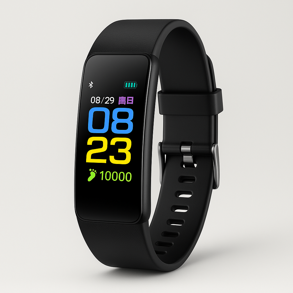 Smartwatch | Einfache Gesundheitsüberwachung | Herz- und Schlaf-Tracker | VitalBand
