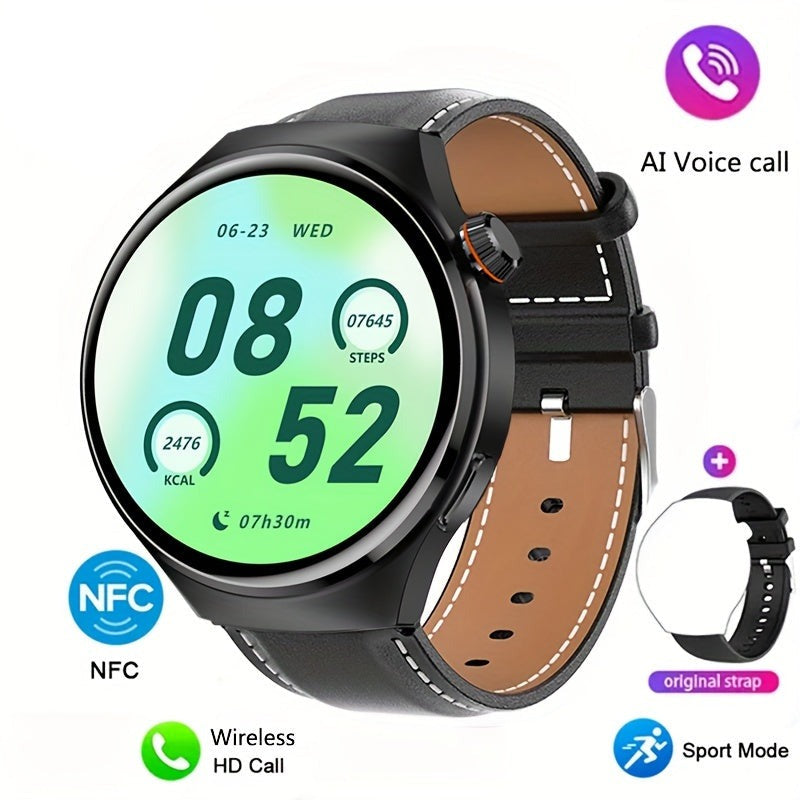 Smartwatch NFC Herren | Gesundheits-Tracking | Wasserdicht | OrbitX