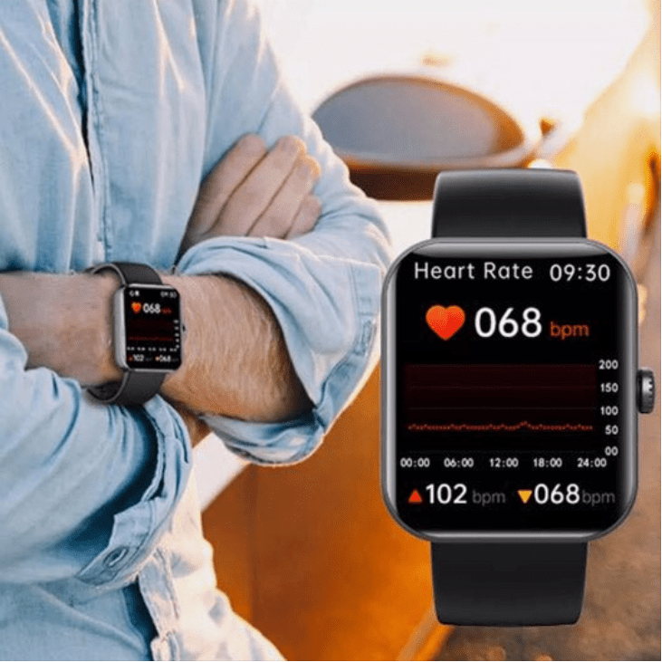 Smartwatch | Nicht-invasive Überwachung des Blutzuckertrends | Gesundheits- und Aktivitäts-Tracking | GlucoWatch