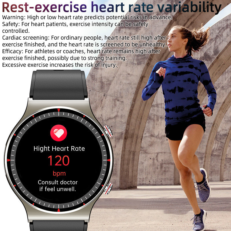 Smartwatch | SpO2 und Herzfrequenz in Echtzeit | Sportmodi | VitalWatch