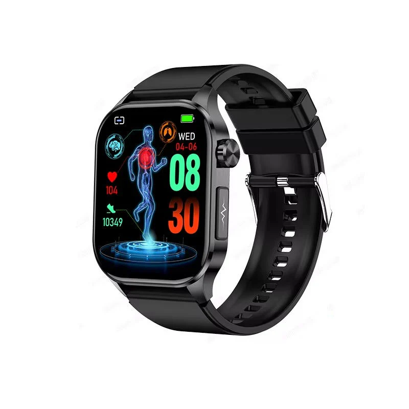Smartwatch mit Aktivitätstracking | 2,04 Zoll AMOLED Display & Sprachassistent | Bluetooth-Telefonie und Musiksteuerung
