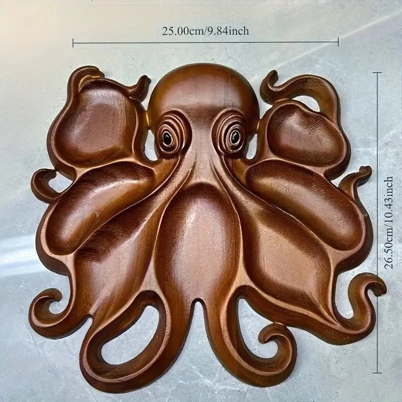 Snackplatte | Servierbrett aus Massivholz | In Tierform | NaturKueche