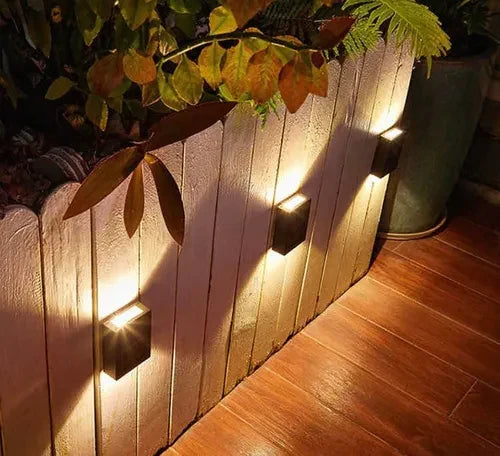 Solar-Außenleuchte LED kabellos wetterfest IP65 mit Warmweißem Licht 6