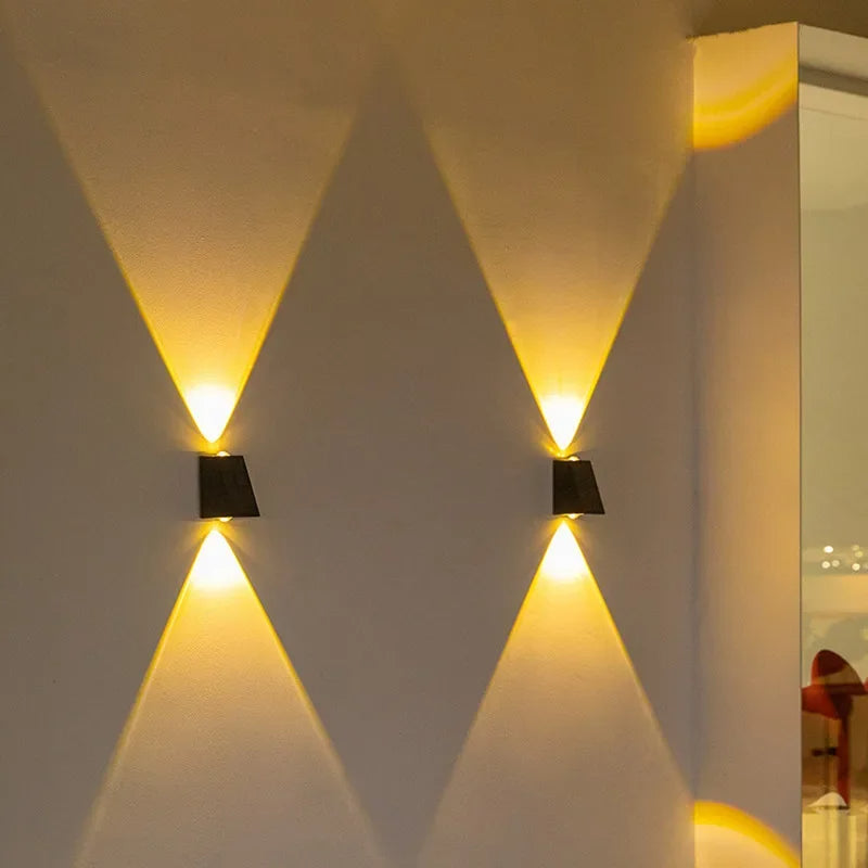 Solar LED Wandleuchte | Kabellos & Automatisch | IP65 Wetterfest | LumaRay Solar