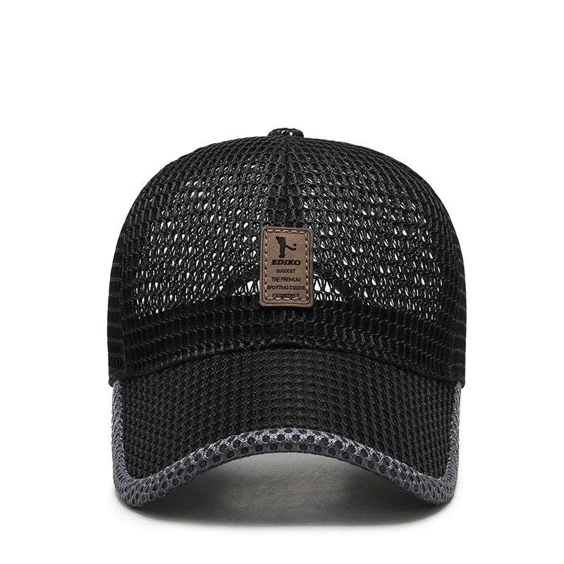 Șapcă de vară din plasă, respirabilă | Snapback reglabil | Șapcă de baseball pentru exterior | Airpeak