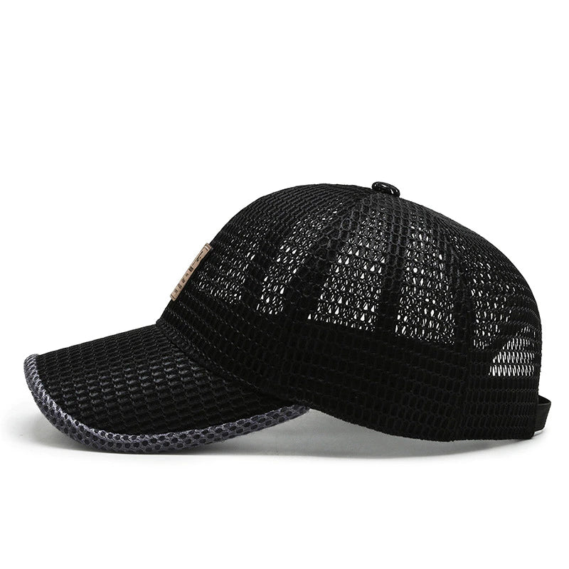 Șapcă de vară din plasă, respirabilă | Snapback reglabil | Șapcă de baseball pentru exterior | Airpeak