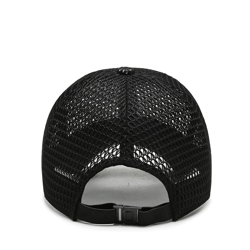 Șapcă de vară din plasă, respirabilă | Snapback reglabil | Șapcă de baseball pentru exterior | Airpeak