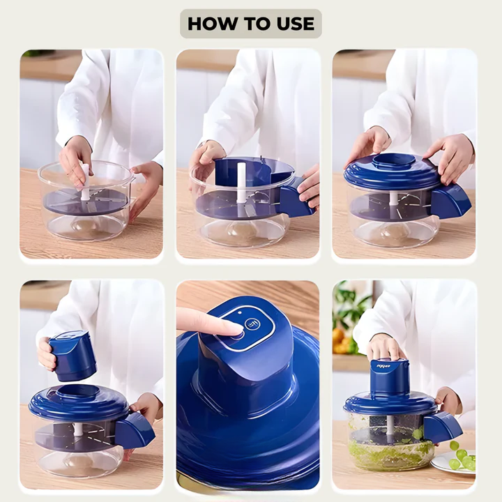 Sparschäler | Elektrischer Küchensparer | Schnelles Schälen per Knopfdruck | PeelMaster