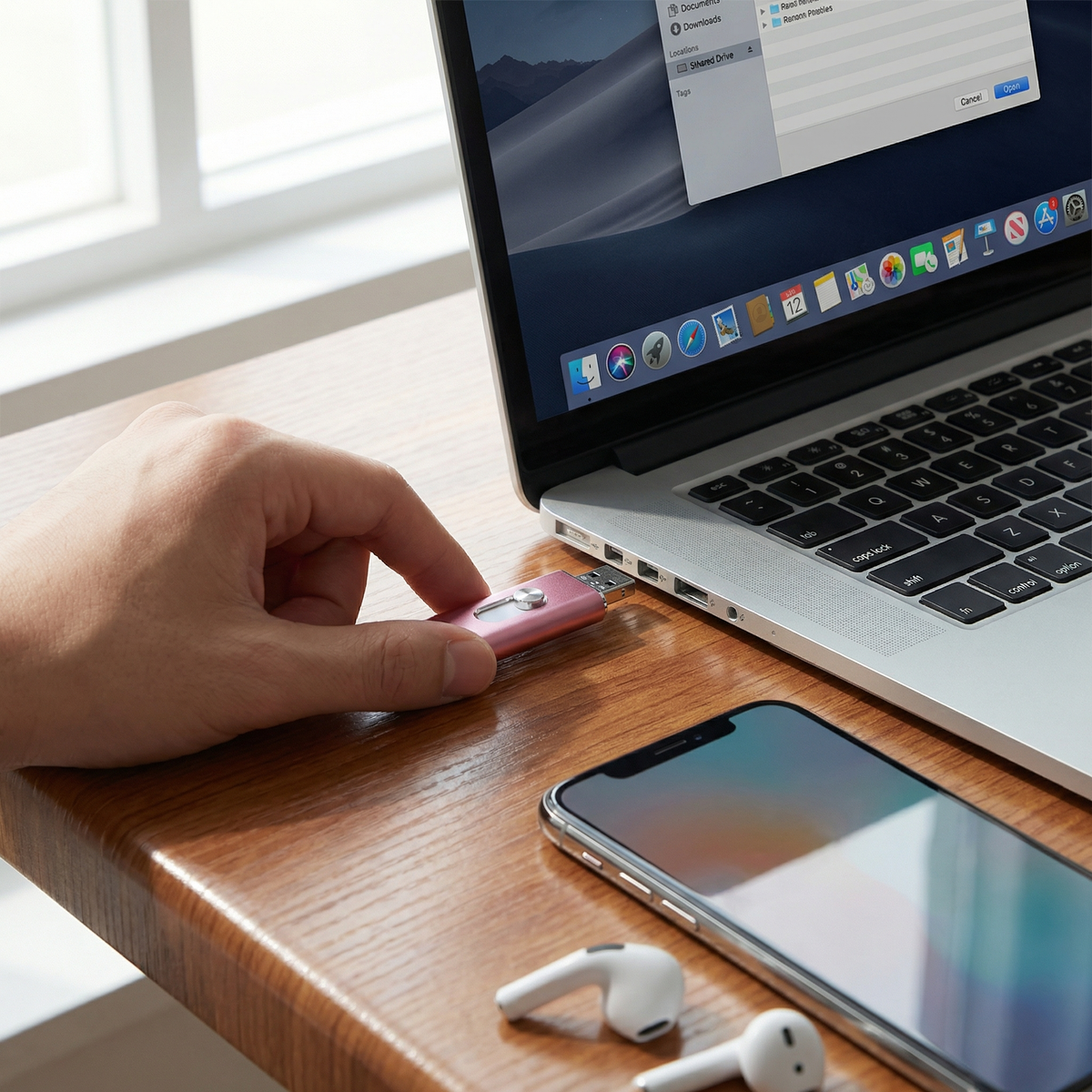 USB-Speicherstick 3-in-1 | USB 3.0 High-Speed mit Type-C & OTG-Adapter | 256 GB bis 1 TB Speichererweiterung für Smartphone & PC 8