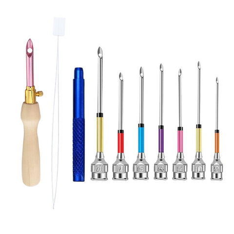Stickerei | Ergonomisches Nadelset | Handschonend & Vielseitig | ThreadEase