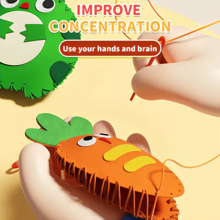 StitchSpark™ — Entfache das Selbstvertrauen und die Kreativität deines Kindes mit jedem Stich!