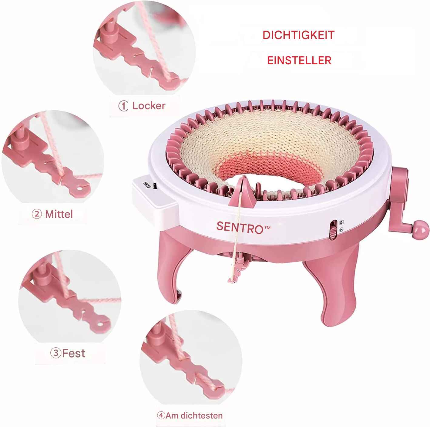 Strickmaschine | Schnelles Stricken | Einfache Bedienung | DIY Projekte