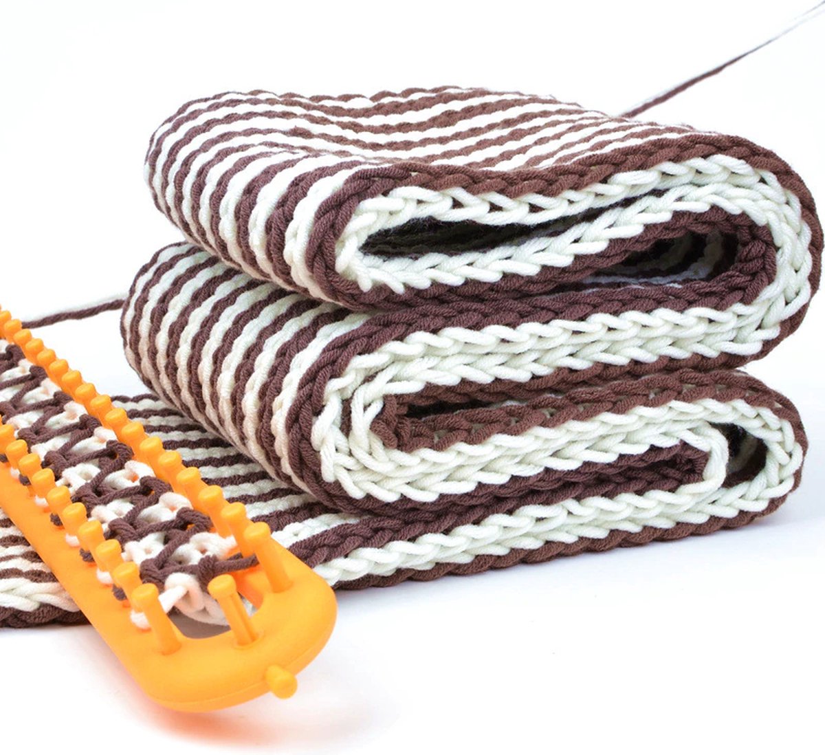 Strickrahmen ohne Nadeln | Einfache Wickeltechnik | Tragbares System | LoopCraft