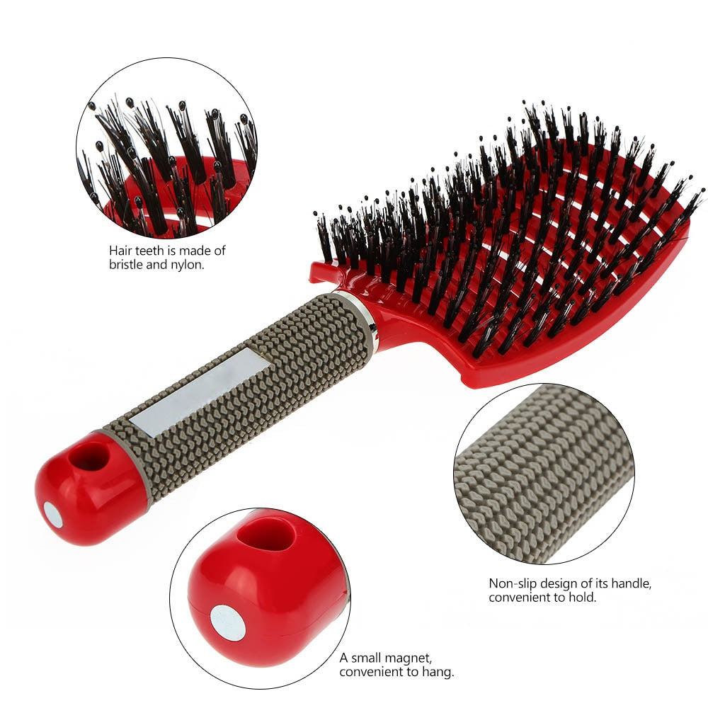 TangleEase™ - Entwirrende Haarbürste