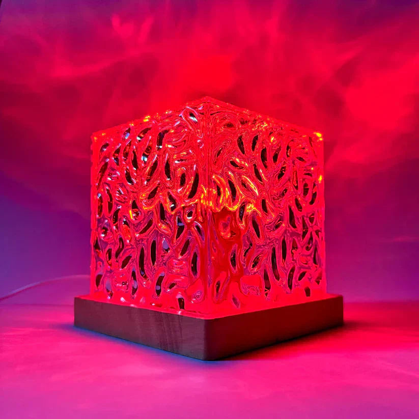 Tischlampe | LED-Stimmungslampe | 16 Farben & Farbwechsel | AuroraCube