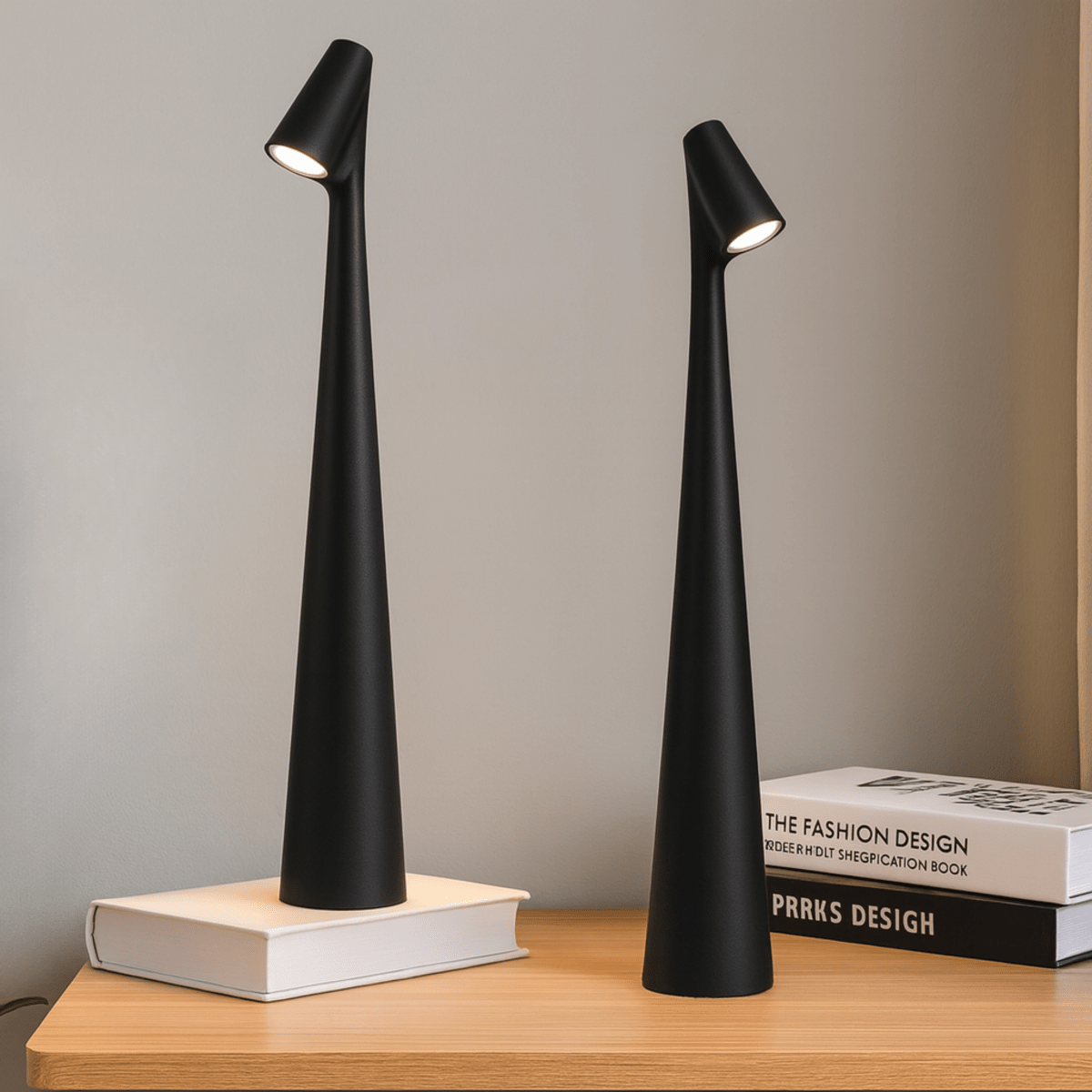 Tischlampe kabellos | Dimmbar | LED Warmweiß | GlowPort
