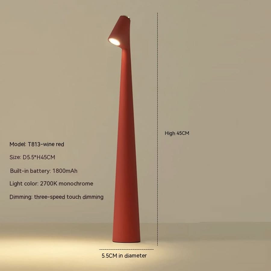 Tischlampe kabellos | Dimmbar | LED Warmweiß | GlowPort